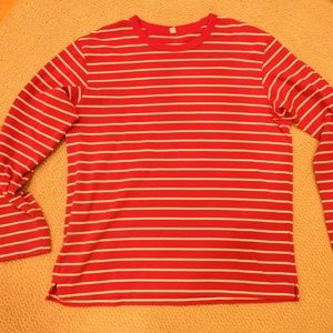 Red Uniqlo Long Sleeve